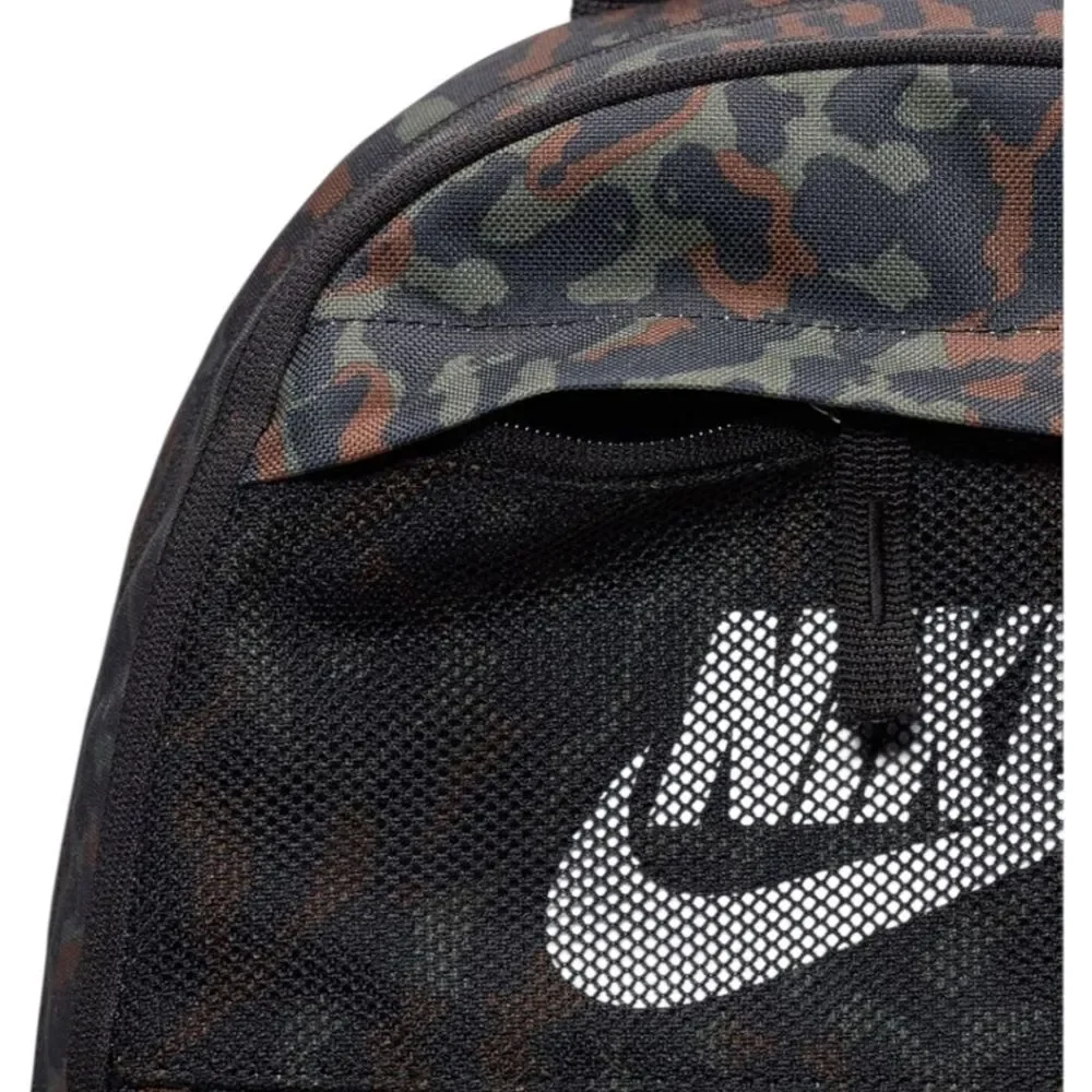 Nike Black Green and Brown Camo Backpack Sleek Urban Design